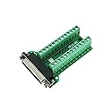 TwinkleBay Connector Db25 D-sub Female Plug 25-pin Port Terminal Breakout PCB Board