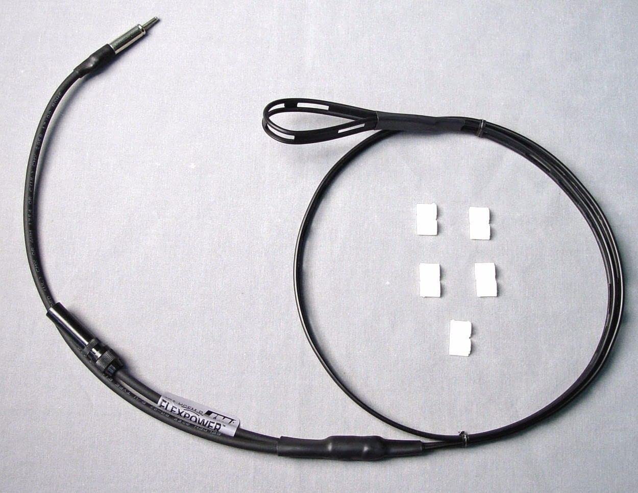J&M Flexpower Passive AM/FM/WB in-Fairing Radio Antenna 1989-2013 Bagger Touring