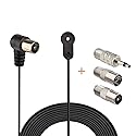 Bingfu FM Antenna 75 Ohm FM Antenna for Pioneer Onkyo Yamaha Marantz Bose Wave Music System Indoor Digital HD Radio FM Radio Bluetooth Stereo Receiver