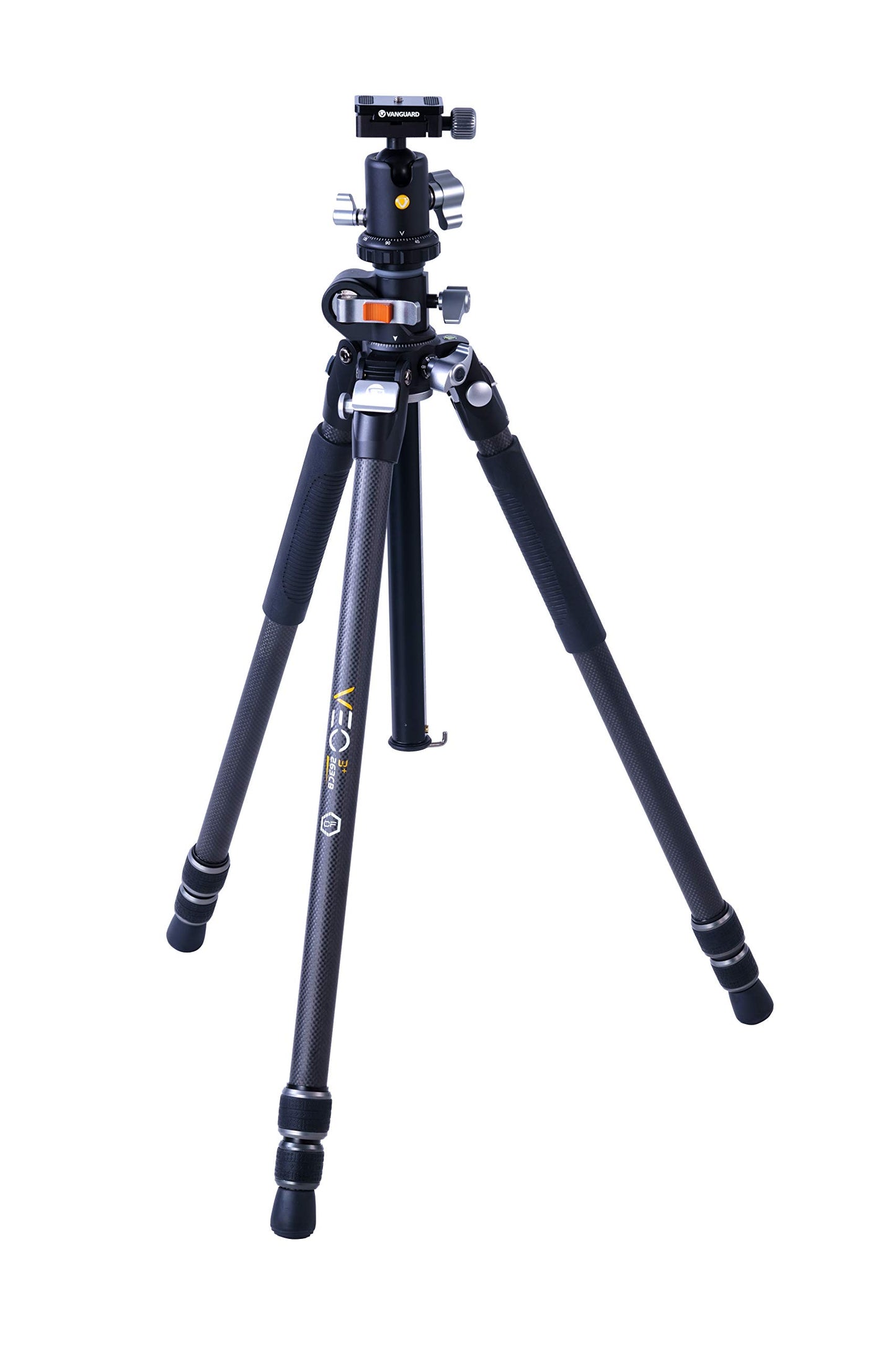 Vanguard VEO3+263CB Carbon Fiber Tripod with Ball Head and Multi-Angle Center Column for Overhead Shots