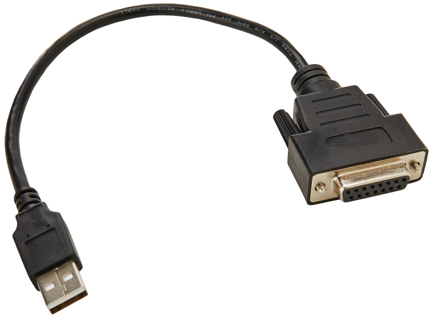 Belkin 8-Inch USB Joystick Adapter for SideWinder, DB15 (F) to USB (M) (F3U200-08)