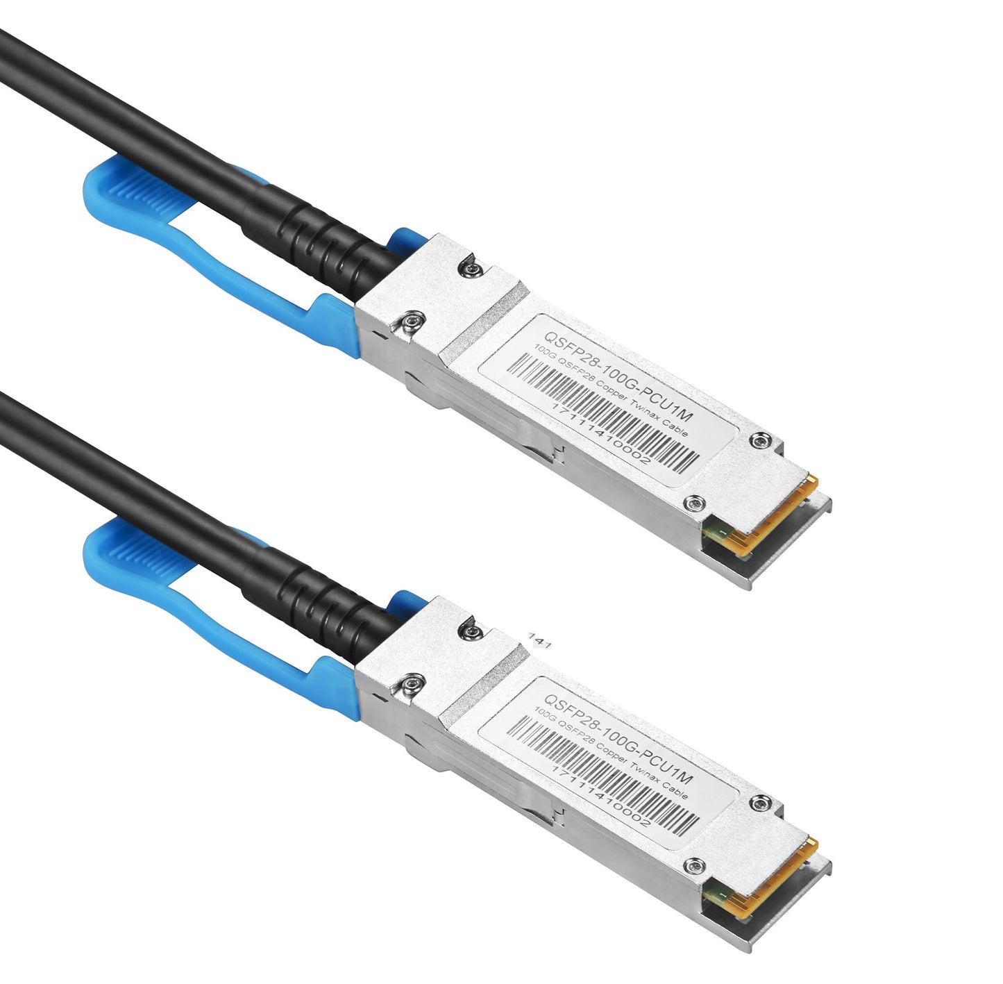 Macroreer 100G QSFP28 DAC Cable- CR4 QSFP28 to QSFP28 Passive Direct Attach Twinax Copper Cable Compatible with Mellanox MCP7H00-A01, 1-Meter (3.3ft)