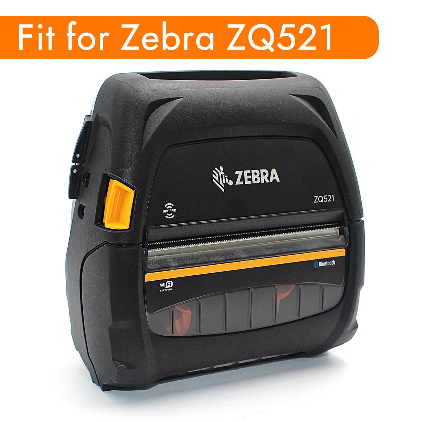P1107244-101 Media Cover for Zebra ZQ521 Mobile Printer, Contaion ZQ521 Black Bar Sensor, ZQ521 Kit Platen Roller & Tear Bar ZQ 521