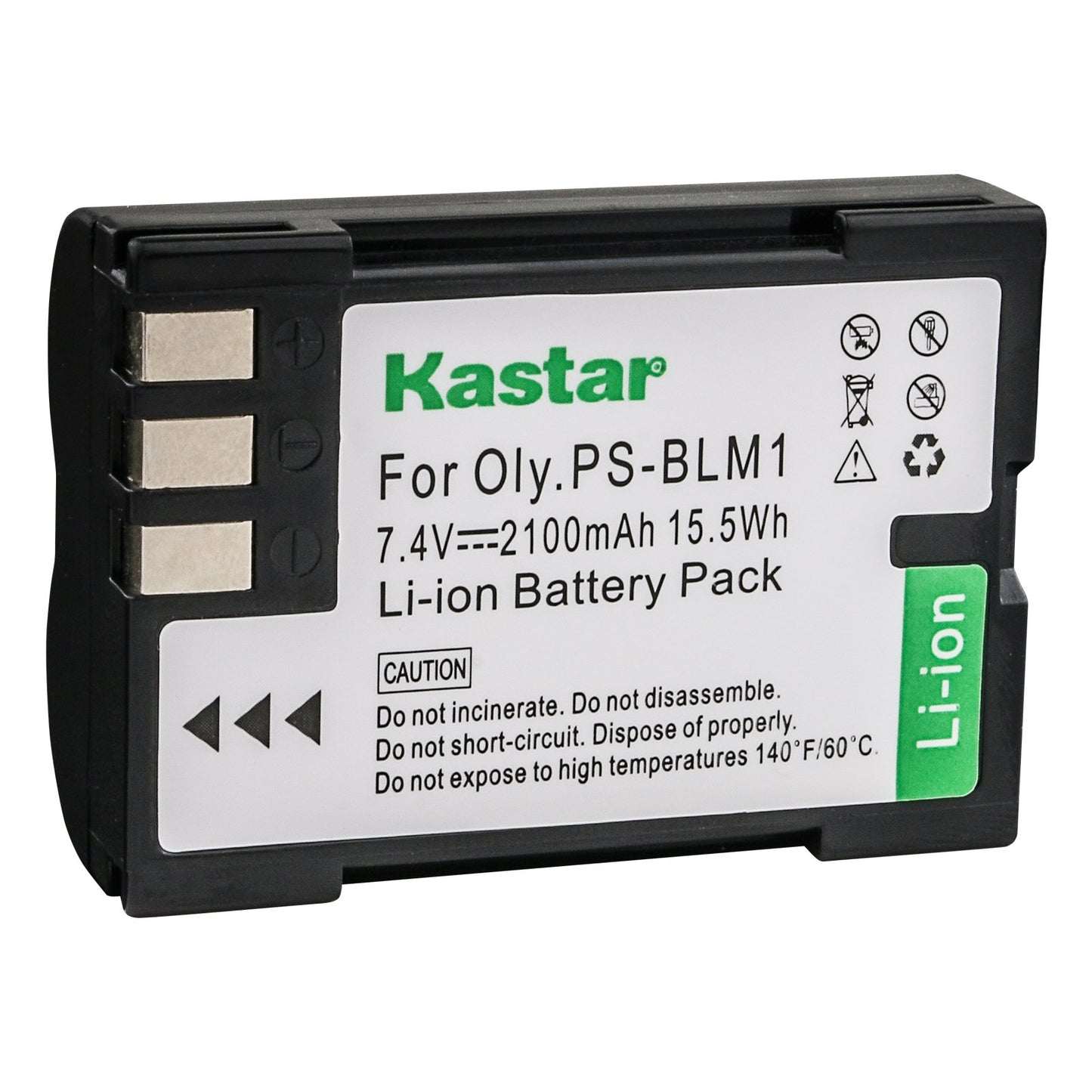Kastar Camera Battery for Olympus BLM-1 BLM-01 PS-BLM1 and Olympus C-5060 C-7070 C-8080 E-1 E-3 E-30 E-520 Olympus EVOLT E-300 EVOLT E-330 EVOLT E-500
