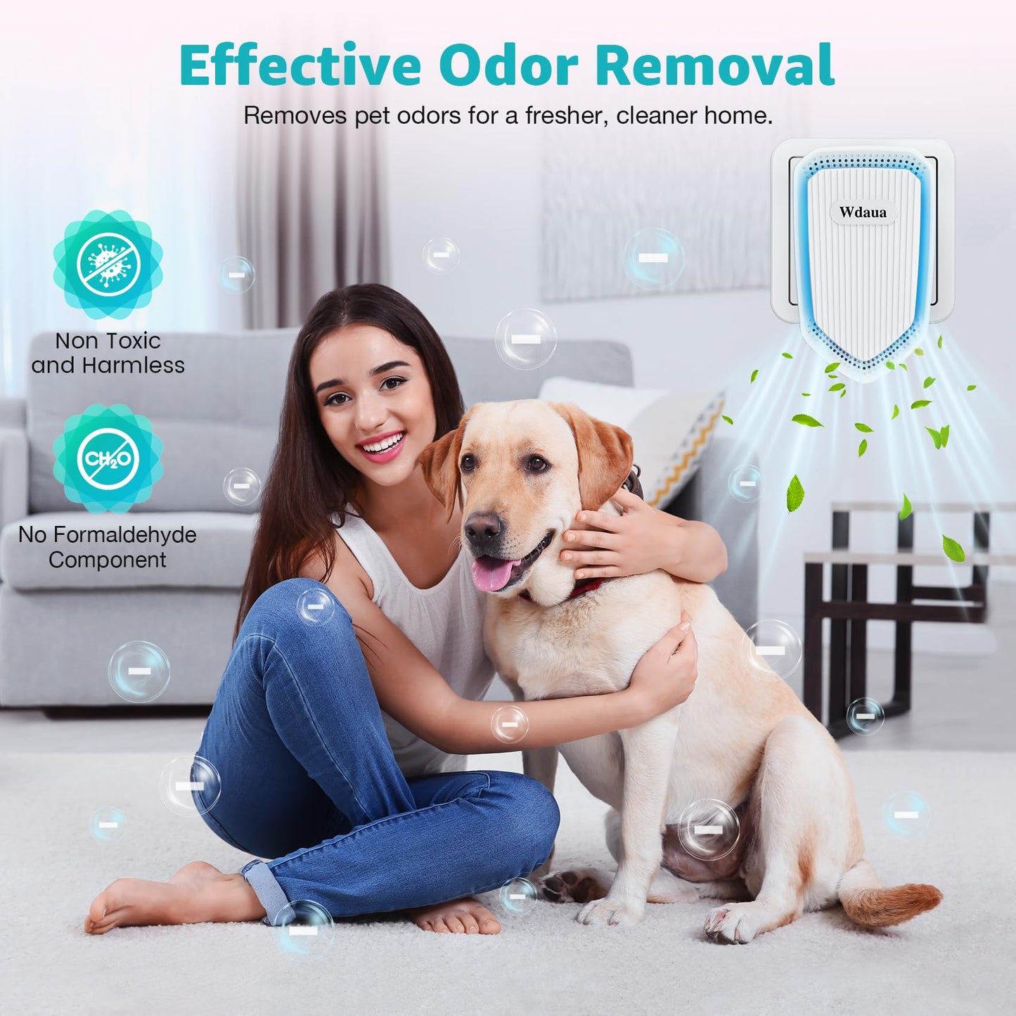 Plug In Air Purifier Negative Air Freshener for Home