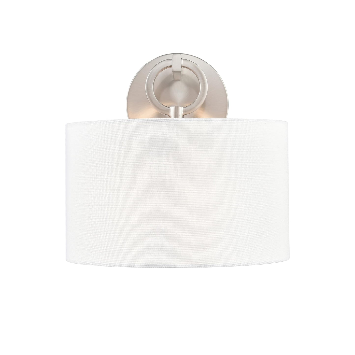 ML Lighting 211001-BN Braxstan 1-Light Wall Sconce in Brushed Nickel Finish