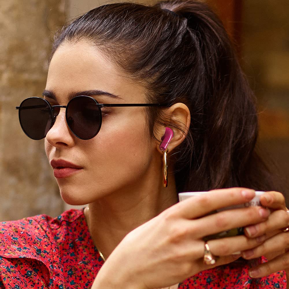 Happy Plugs Joy True Wireless Headphones Cerise