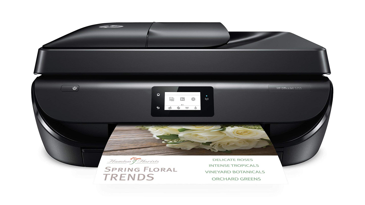 Hp Officejet 5255 Wireless All-in-one Printer, Instant Ink & Amazon Dash Replenishment Ready (m2u75a) (certified Refurbished), 2.16 Lb