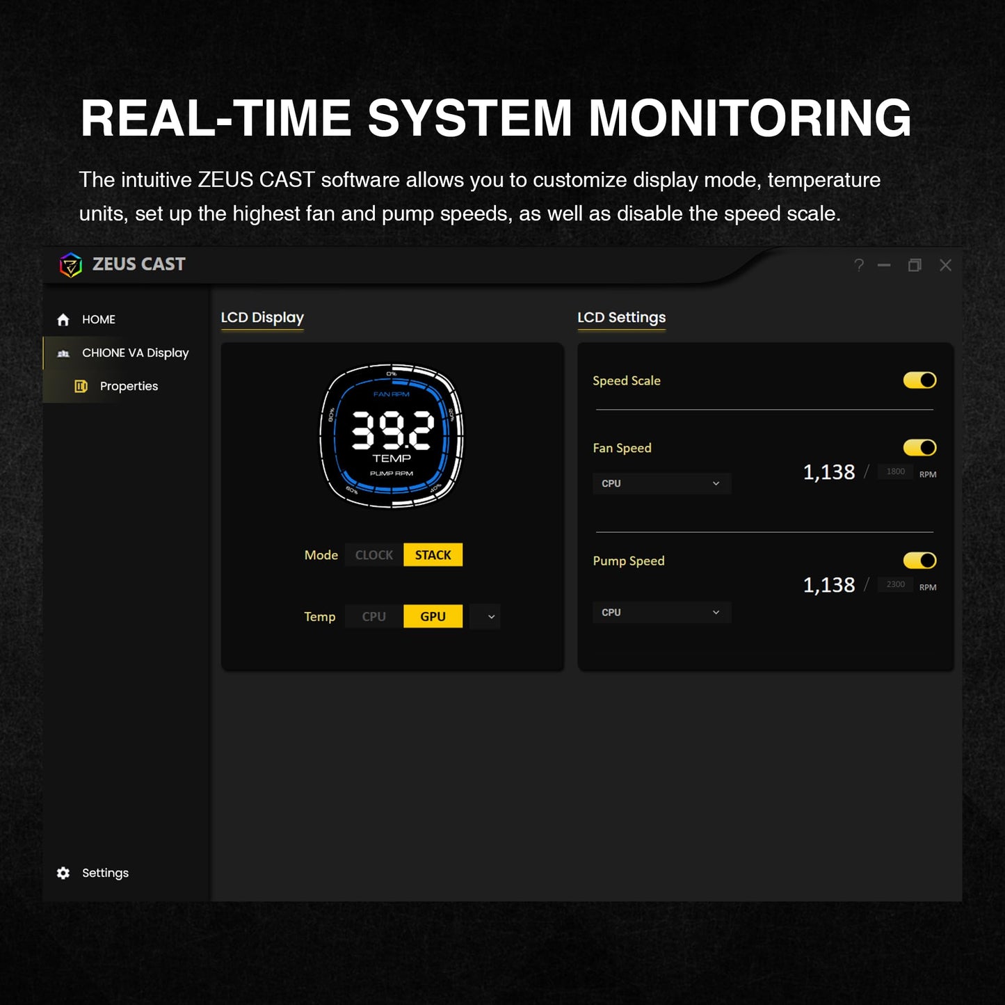 GAMDIAS Aura GL360 Digital AIO PC CPU Liquid Cooler