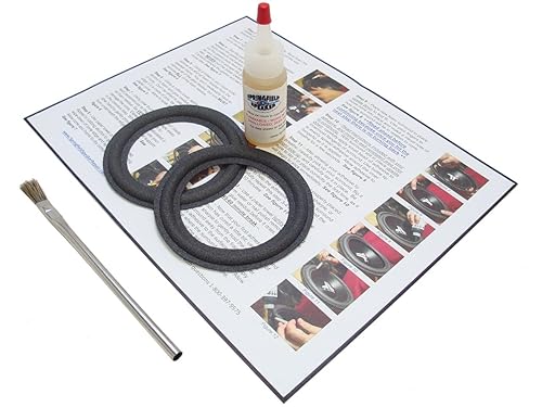 Infinity 4" Speaker Foam Surround Edge Repair Kit - 2 Speaker Kit - Compatible with Infinity 902-2046, 902-5051, 902-7345, 2000A, 87060CU-01FW 5.8