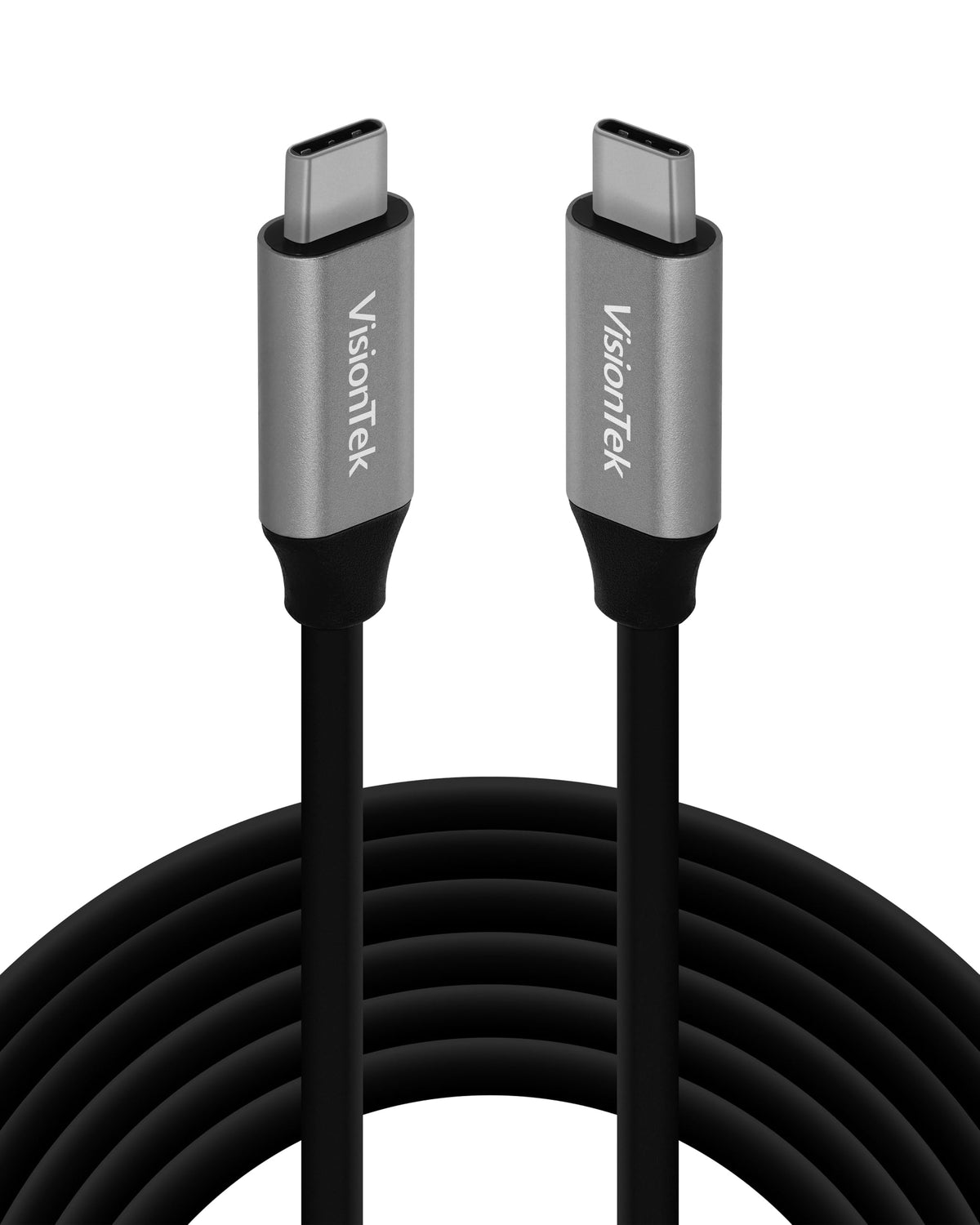 VisionTek USB-C Cable USB 3.1 Gen 2 (3.3ft) - 100W 10Gbps, DP Alt Mode
