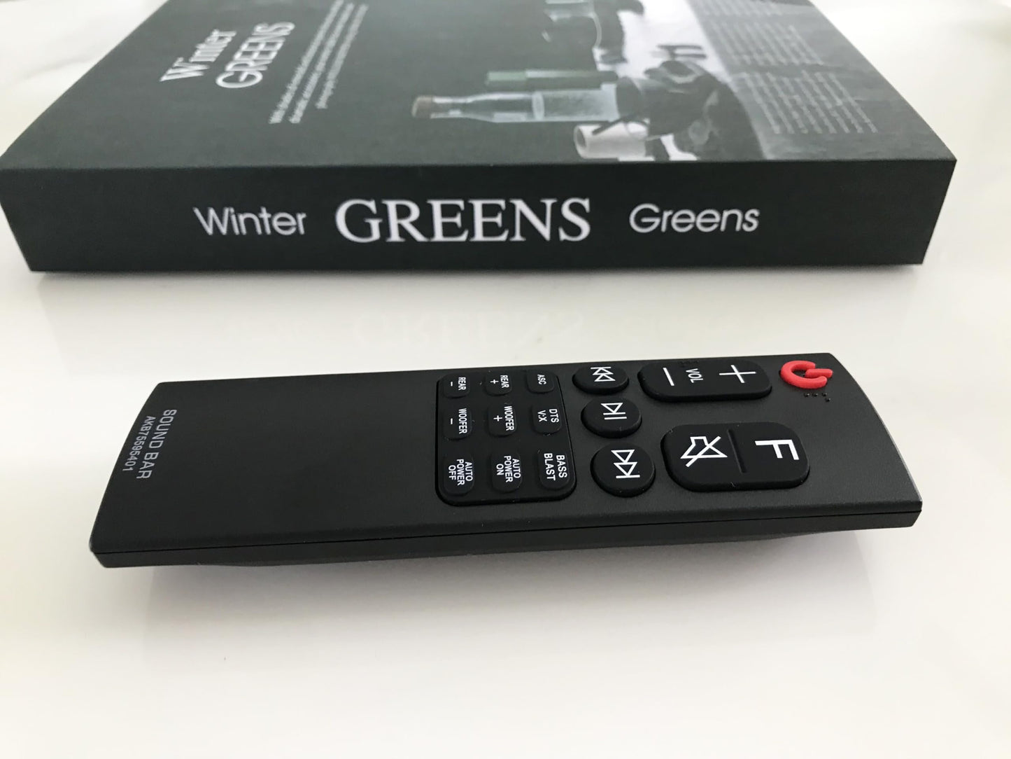 Replacement Remote Control AKB75595401 for LG SK5Y SK5R SL4Y SL5Y SKM5Y SPK5B-W AKB75595402 Soundbar