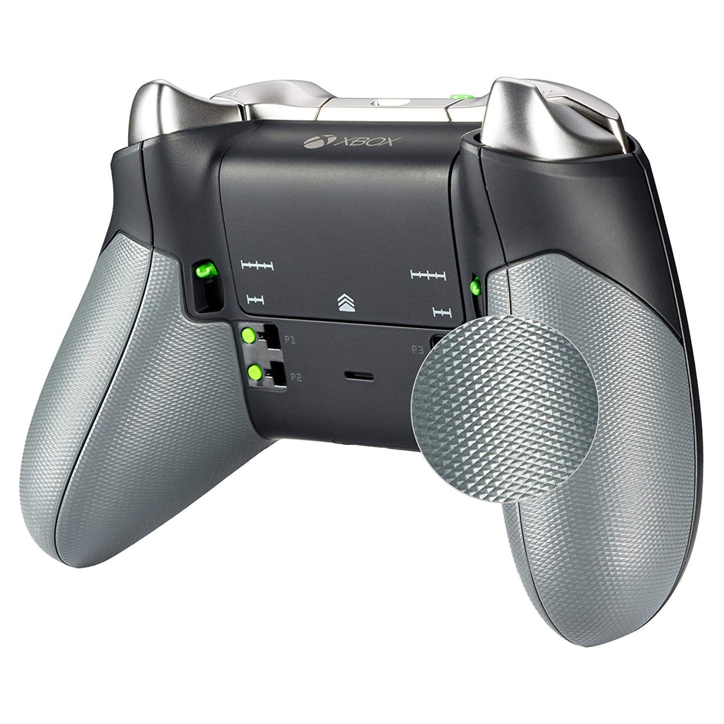 New Replacement Rear Handle Grip Side Panels Rail Shell Case Cover for Microsoft Xbox One Elite Controller-Left&Right.
