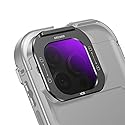 NEEWER ND8 Phone Lens Filter, Quick Release Multicoated HD Optical Glass Neutral Density ND Filter Compatible with iPhone 16 Pro (PA073) iPhone 16 Pro