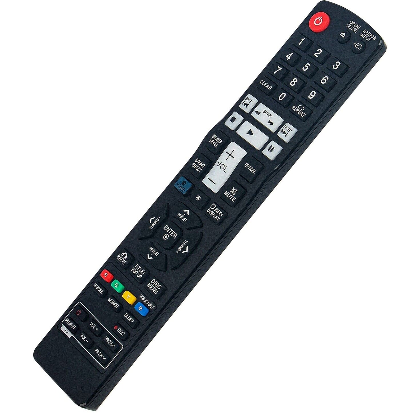 NTQinParts Remote Control Controller Replacement for LG Blu-ray Home Theater HX906PA HX906CB HX906SB