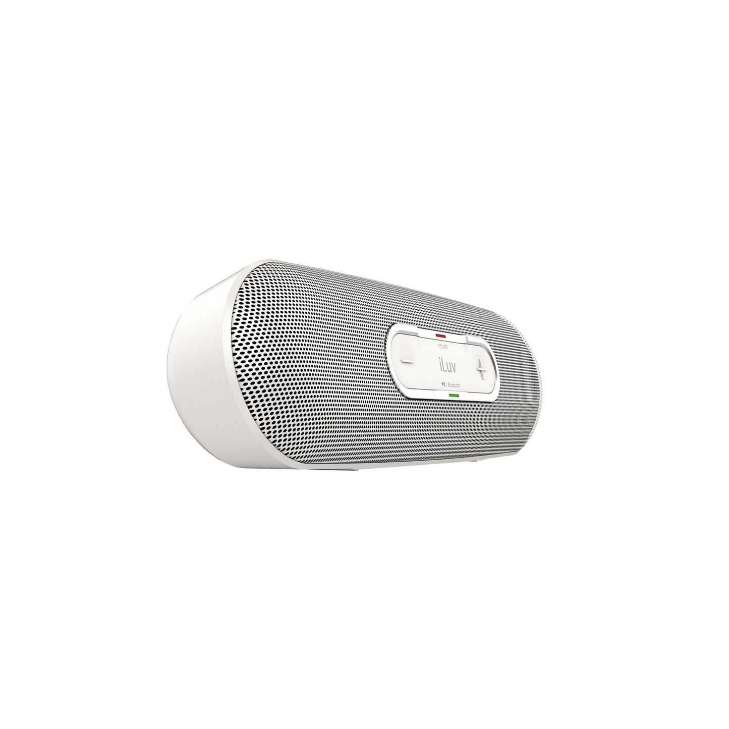 iLuv Rollick Portable Wireless Bluetooth Stereo Speaker with 3.5mm Aux Input for the iPhone 6S/6 & Samsung GALAXY S6/S5; Also compatible with other