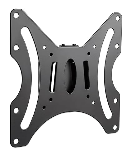 Manhattan 423731 423731 Universal Flat Panel TV/TV Ultra Thin Monitor Wall Mount (Wall Mount) for 17"-37" TVs