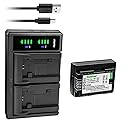 Kastar 1-Pack BP-709 Battery and LTD2 USB Charger Compatible with Canon VIXIA HF R600 HFR600, VIXIA HF R700 HFR700, VIXIA HF R800 HFR800, LEGRIA HF