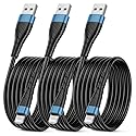OIITH MFi Certified for iPhone Charger Cable 3 Pack 10 Ft, Extra Long for Lightning Charging Cord, Fast 2.4A for iPhone USB Cord Compatible