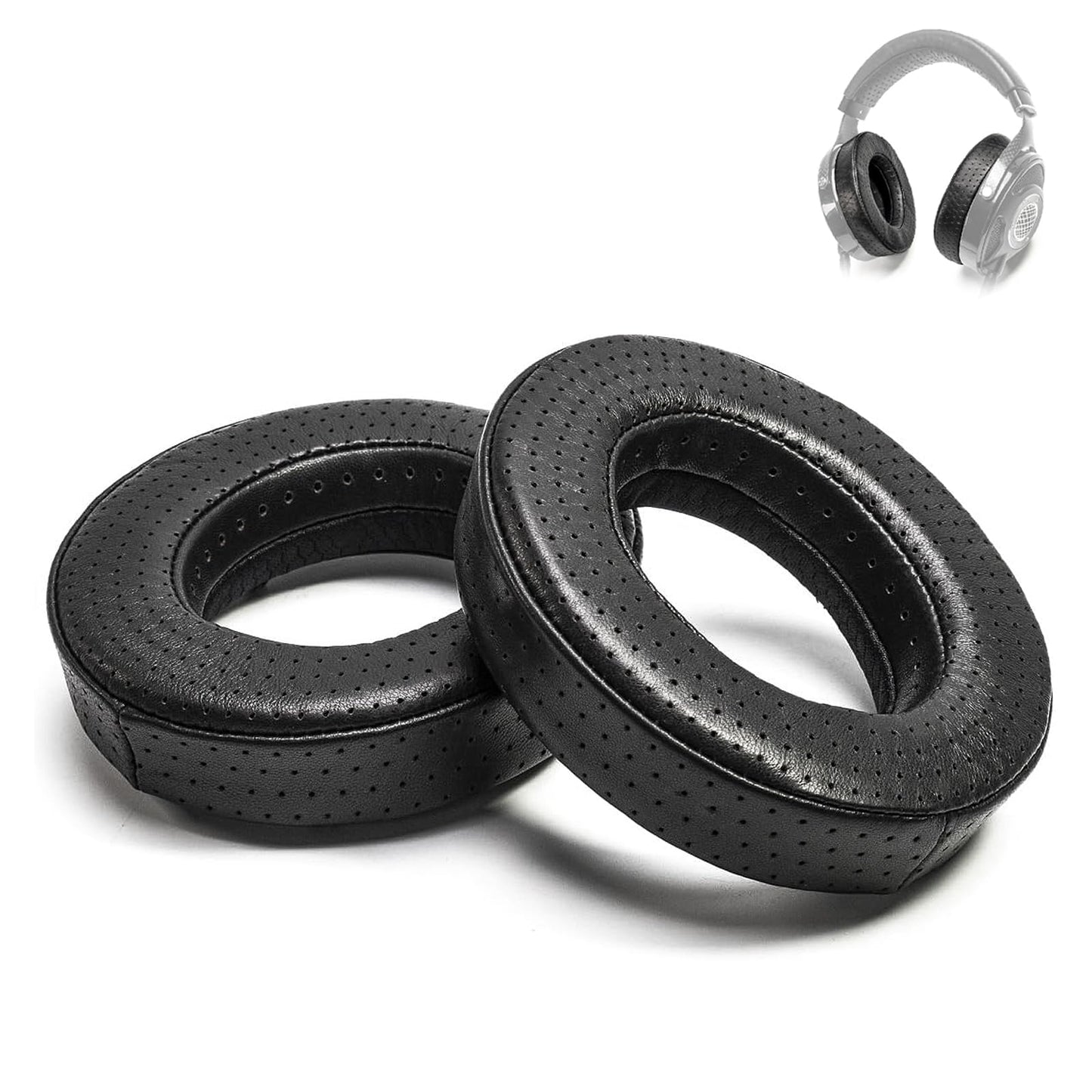 Voarmaks Memory Foam Replacement Ear Pads Compatible with Focal Utopia Clear elegia Clear mg Elex stellia celestee Radiance Headphones EarPads Foam