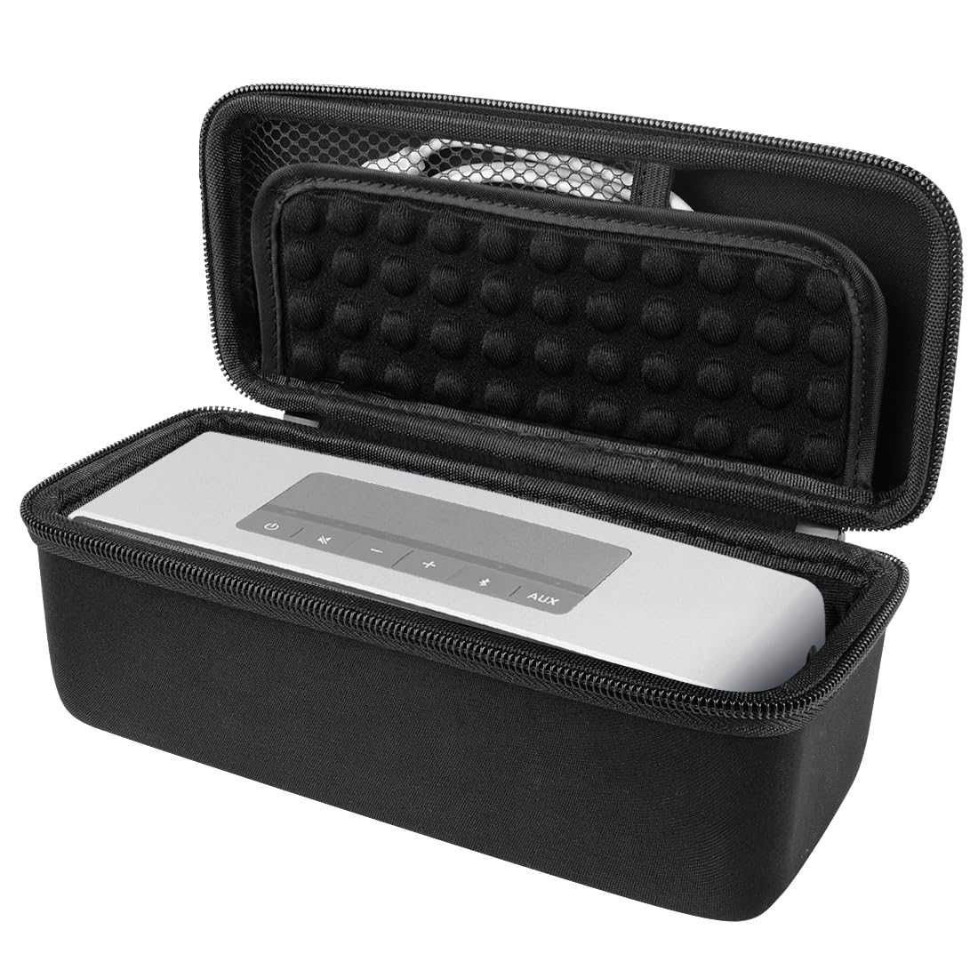 Linkidea Speaker Carrying Case Compatible with Bose Soundlink Mini 1 & 2 (I and II Gen) Case, Protective Hard Shell Travel Bag with Cable Charger