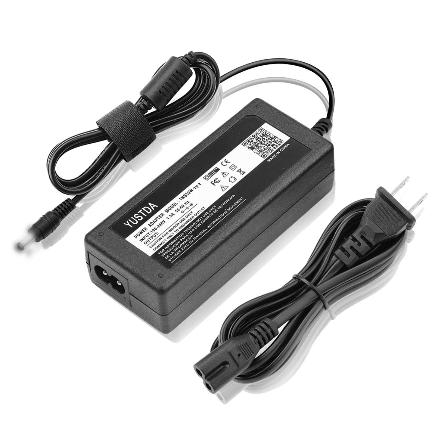YUSTDA AC/DC Adapter for Insignia NS-SB212 Soundbar Home Theater NSSB212 Power Supply Cord Cable Charger Input: 100-240 VAC Worldwide Use Mains PSU
