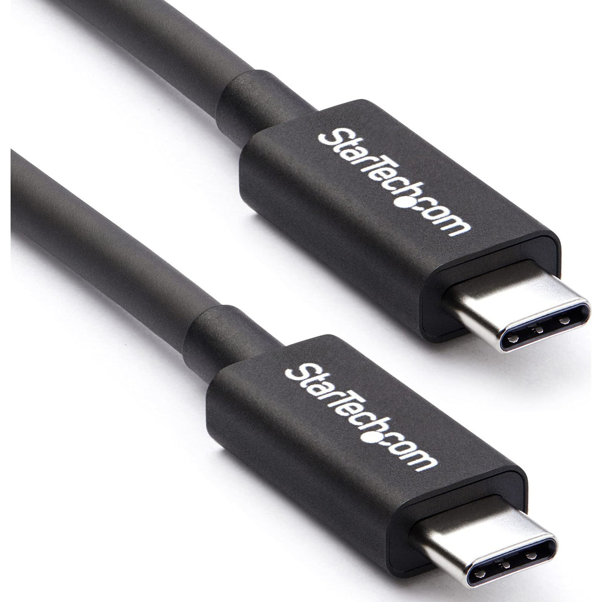 StarTech 1.6ft/50cm Passive Thunderbolt 3 Cable 40Gbps 100W PD 5K Black