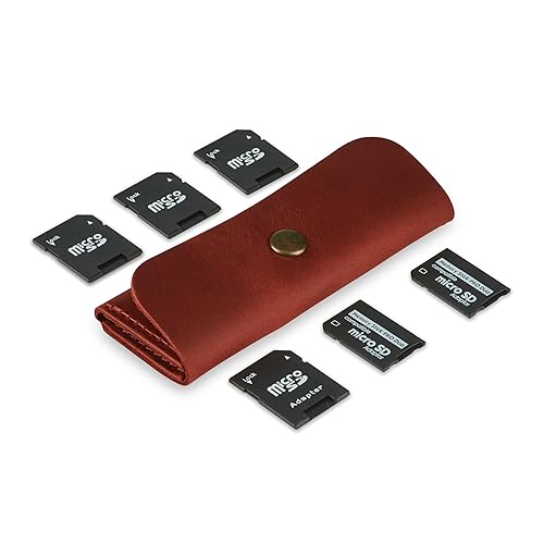 Leather SD Card case