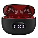 IQ Sound IQ-243TWS Dual-micTWS Earphones and LED Power Display, Amazing Stereo Sound Earbuds, Water Resistance, In-Ear Position Detection, Voice…