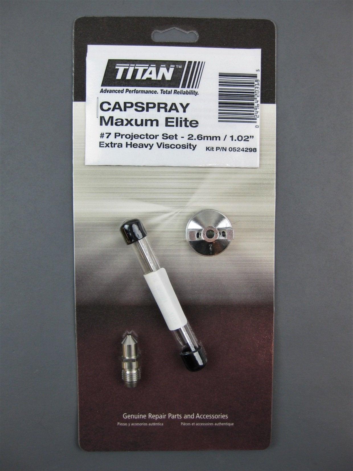 Titan CAPSpray 0524298 or 524298#7 Projector Set - OEM