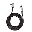 90 Degree USB-C to USB-C Cable, QC 3.0 60W Fast Charger for Tesla Model Y/3/X/S Car Charging, Compatible with iPhone 15/15 Plus/15 Pro Max, Samsung