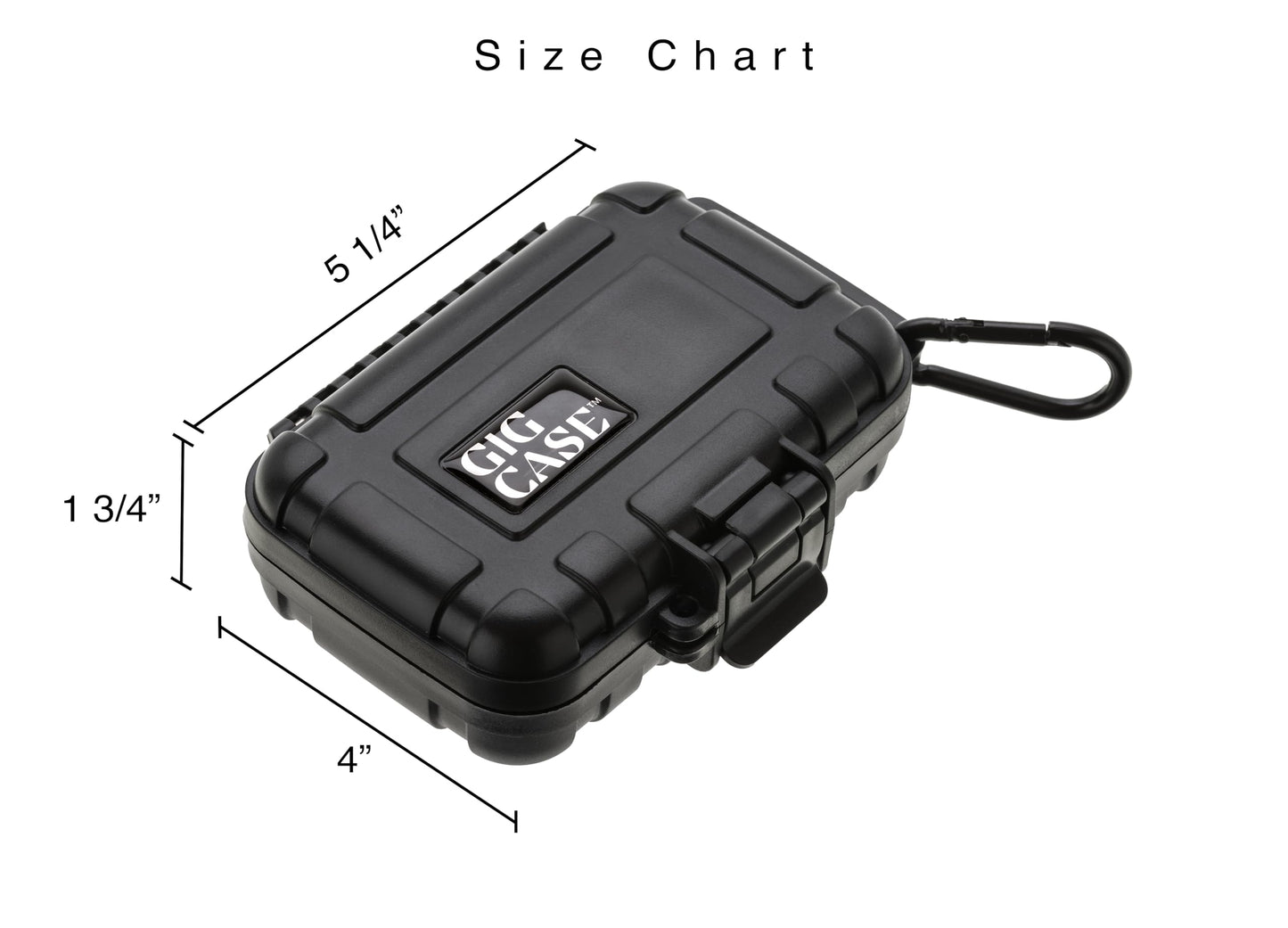 GIGCASE® in-Ear Monitor Hard Case (Small) - Compatible with KZ ZS10/ZS10 Pro/ZSN/ZST/ZEX/AS10/AS16/ZSN Pro X, YINYOO, CCZ Melody - IEM, in-Ears