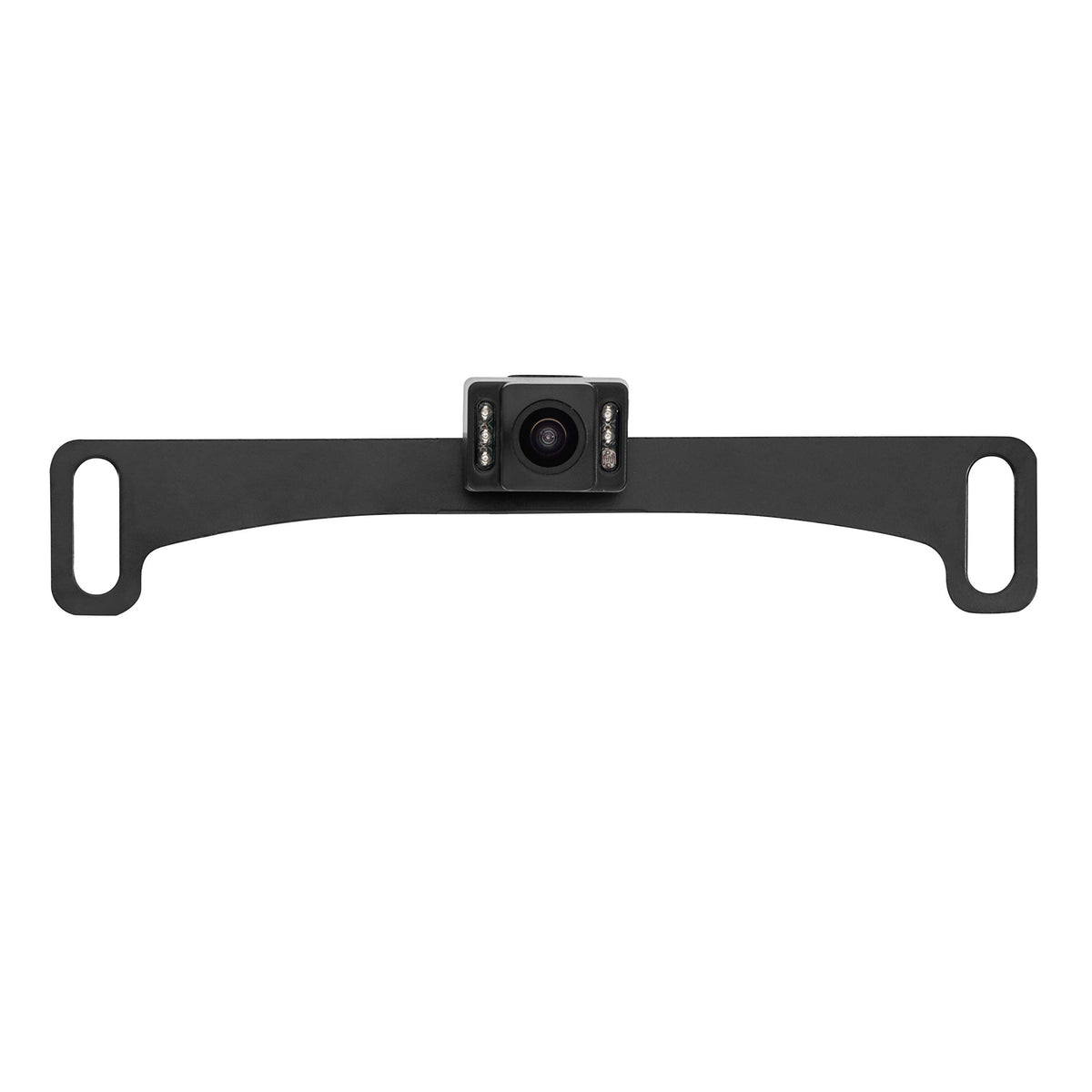 BOYO VTL17LTJ - Concealed License Plate Backup Camera with Active Parking Lines and LED Lights (Black)