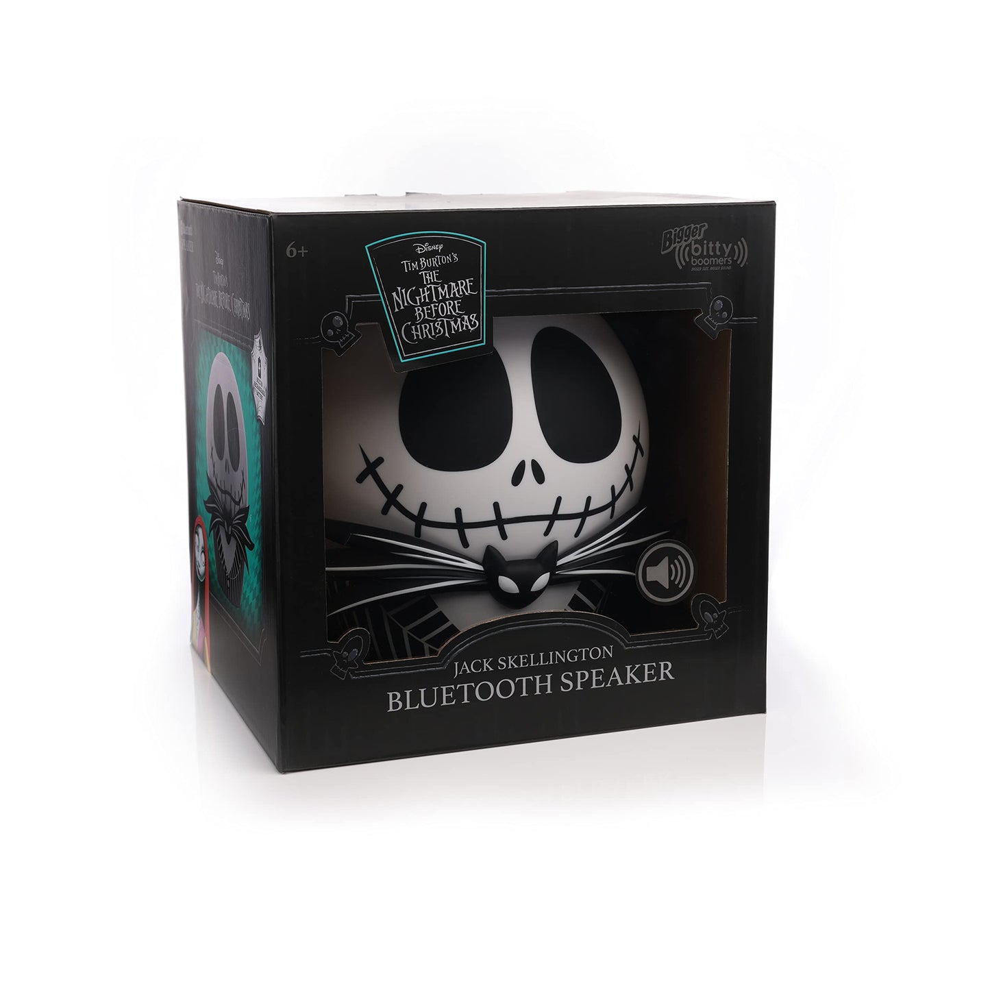 Bigger Bitty Boomers Disney: Jack Skellington 8 Inch Wireless Bluetooth Speaker