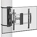 SupaTV SPTVA2164 No-Drill Strap-On TV Mount Indoor/Outdoor for Pillars, Gazebo, Pergola & Patio - Fits 37-70 in TVs to 77 lb, Full Motion Swivel Tilt