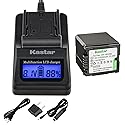 Kastar Fast Charger + VW-VBG260 Battery 1-Pack for AG-AC7 AG-AF100 AG-HMC40 AG-HMC80 AG-HMC150 HDC-HS250 HDC-HS300 HDC-HS700 HDC-SD600 HDC-SD700