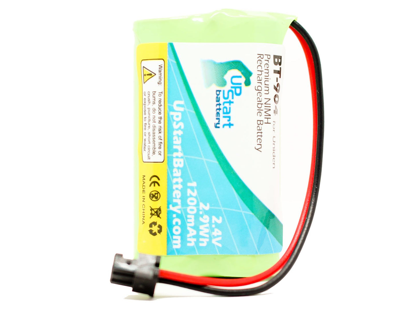Uniden DECT1580 Battery - Replacement for Uniden Cordless Phone Battery (1200mAh, 2.4V, NI-MH) - Compatible with BT-1007, DCX150, DECT1580, EZX290