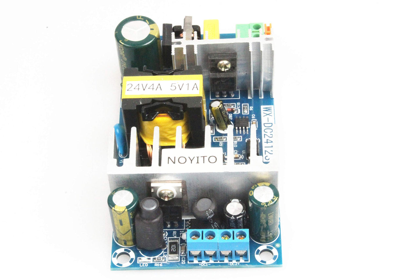 NOYITO AC to DC Isolated Power Supply Module DC 24V 4A 5V 1A Dual Output Power AC 120V (90-256V) 50-60Hz to 24V 5V 120W Industrial Power Module (Dual…