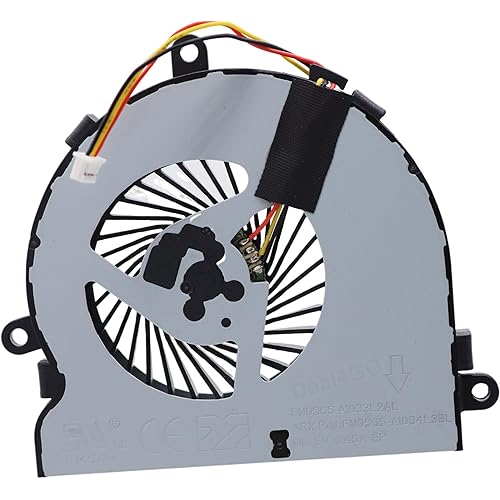 Deal4GO CPU Cooling Fan 925012-001 Replacement for HP 15-G 15-R 15-AY 15-AC 250 G3 246 G3 15-BS 15-BW 250 255 256 258 G6 15-AF 15-BA, Silver