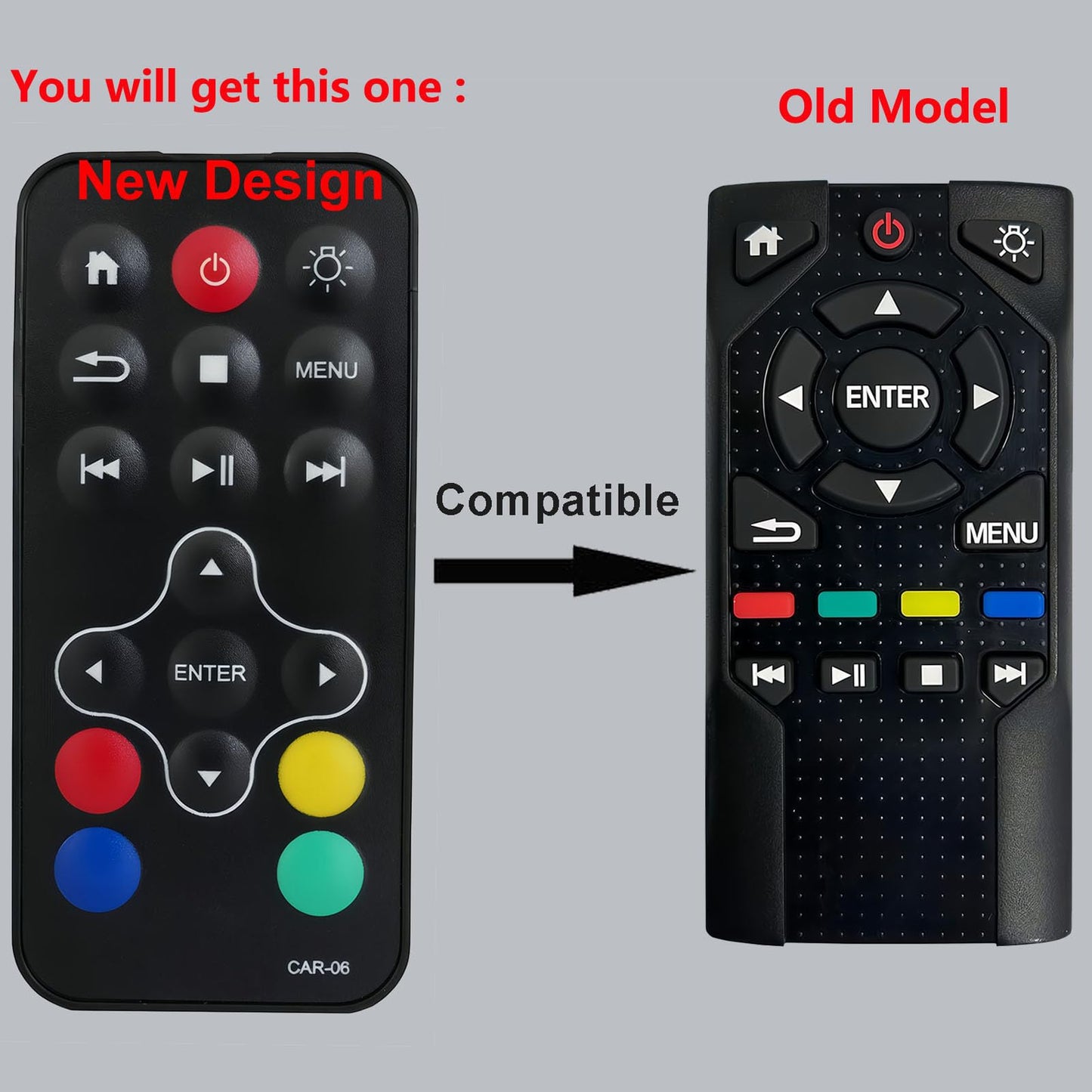 Replacement Remote Control for Honda Pilot Elite/Touring/EX-L Rear Entertainment DVD 39560-THR-A020-M1 39560THRA020 2019 2020 20201 2022 2023