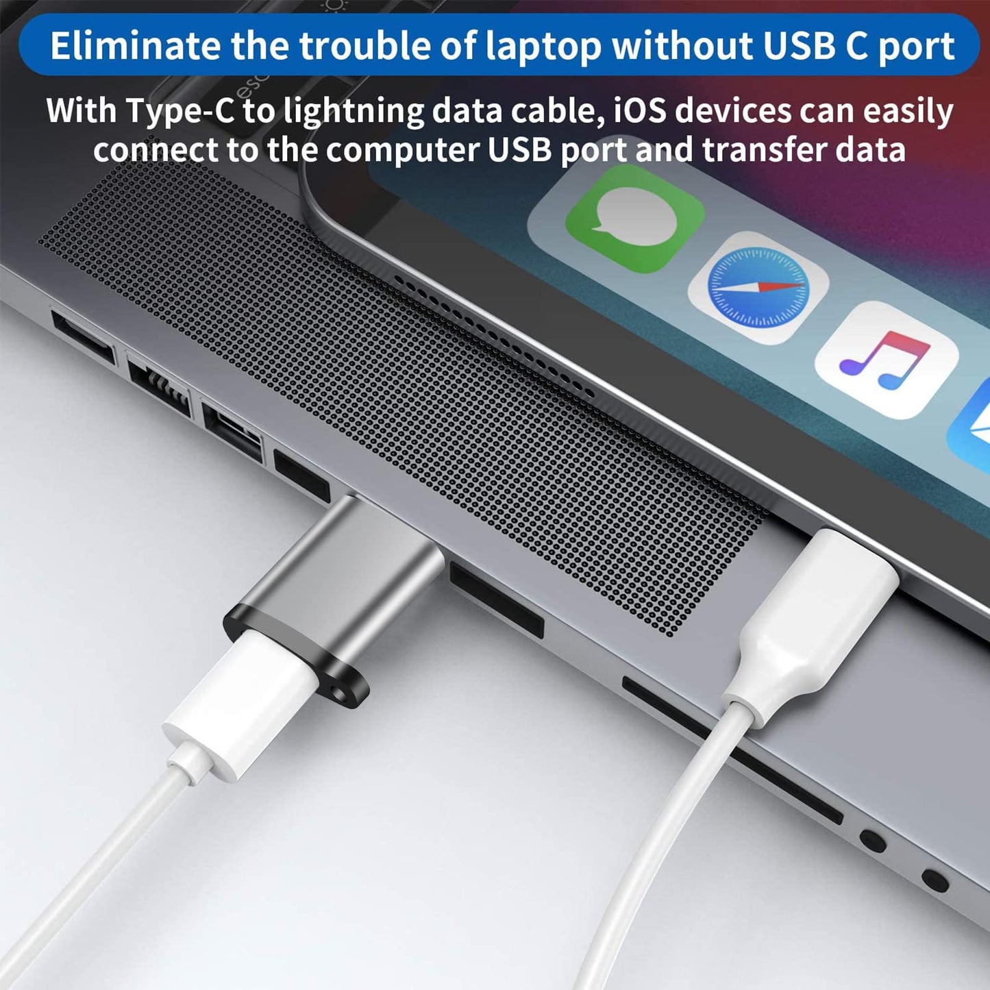 BaseNew USB C Female to USB Male Adapter-6 Pack,USB A Type C Adapter,USB Adapters,USB-C Cable Charger Converter for iPhone 17 16 15 13,MacBook…