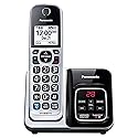 Panasonic Expandable Cordless Phone System, Bluetooth Pairing for Wireless Headphones, Smart Call Block, Bilingual Talking Caller ID, 1 Handset
