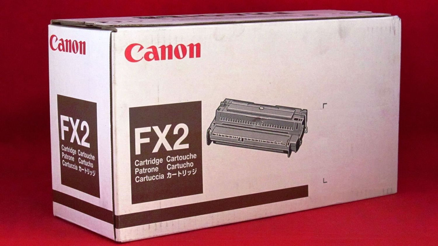 Canon Toner, Fax, Black, 4000 Page Yield FX-2