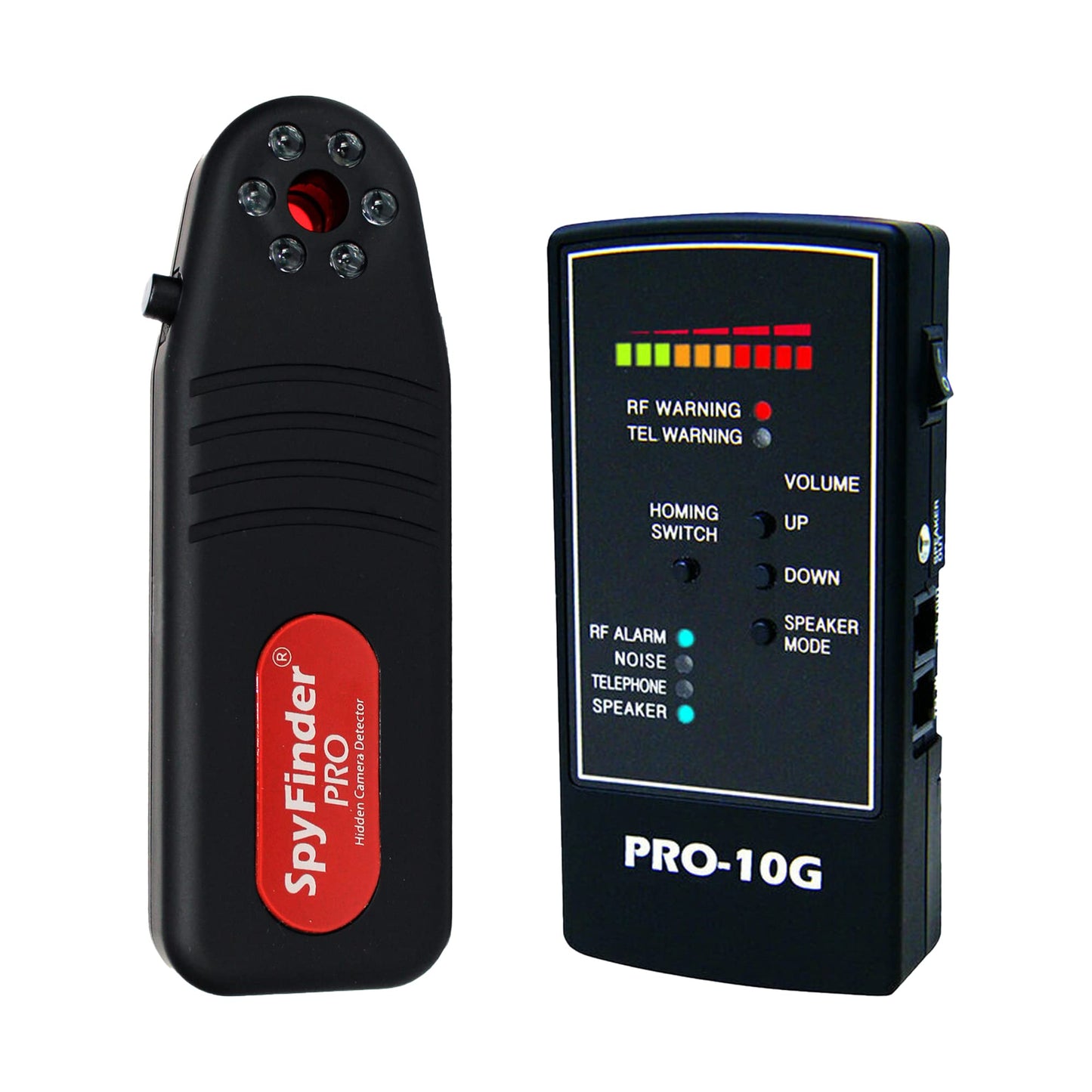 SpyFinder ProMax Hidden Devices Detector Bundle - Video Surveillance Bug Sweeper Detector - Bug Detector Finds Wireless Hidden Camera Detectors