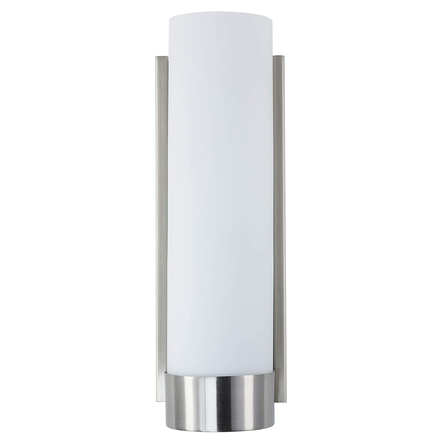 Linea di Liara Elina Brushed Nickel Wall Sconce Frosted Glass Shade Modern Sconces Wall Lighting Fixture Bathroom Sconce Vanity Wall Sconce and Wall