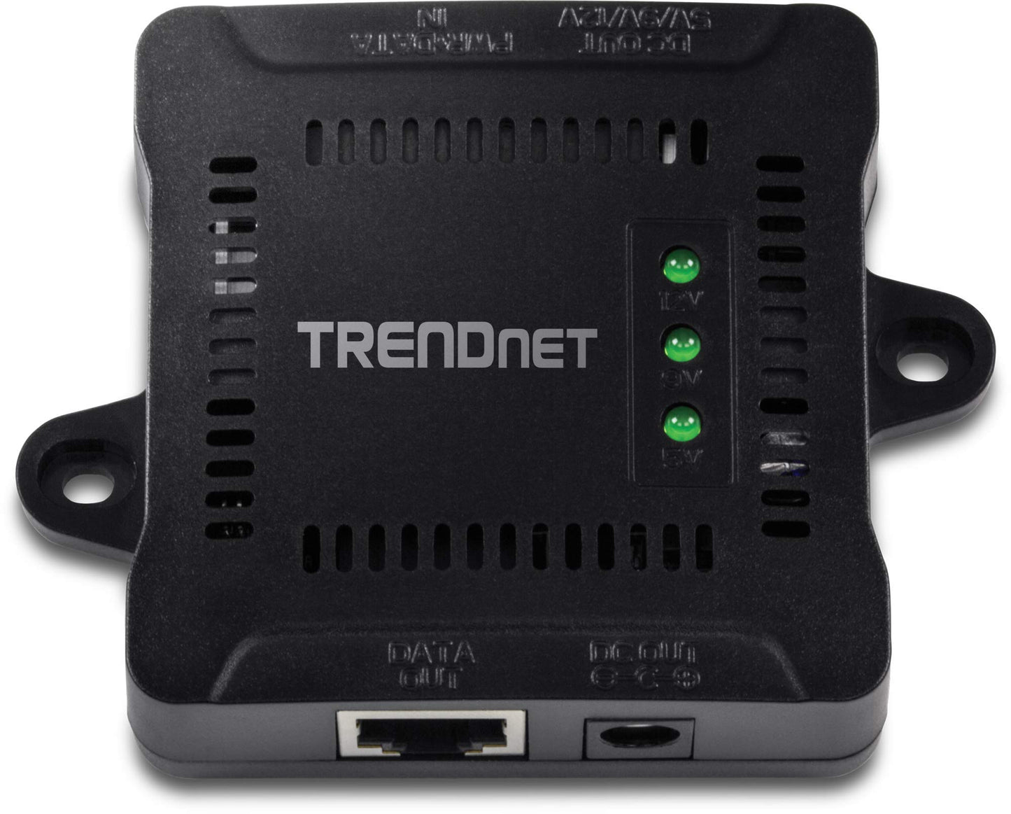 TRENDnet Gigabit PoE Splitter, TPE-104GS, 802.3af, NDAA Compliant, Power a Non-PoE Device up to 100m (328 ft), 5/9/12V DC Power Output, 5 to 5/3.5mm