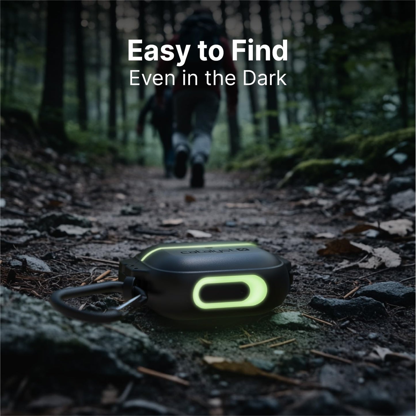Catalyst for AirPods Pro 2nd/1st Gen Case with Secured Latch & Carabiner, IP68 Waterproof 330Ft and Military-Grade Drop Proof Total Protection Case
