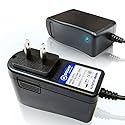 T-Power for Ac Adapter 6.6Ft Panasonic Cordless Phone Pqlv219Z Pqlv219 Pqlv207 Pqlv209 Pqlv219Y Kx-Tg4011N Kx-Tg4012N Kx-Tg4013N Kx-Tg4021N…