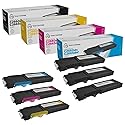 LD Products Compatible 593 Replacement for Dell C2660dn & C2665dnf High Yield Printer Toner Cartridges (3 Black 593-BBBU, 1 Cyan 593-BBBT, 1 Magenta