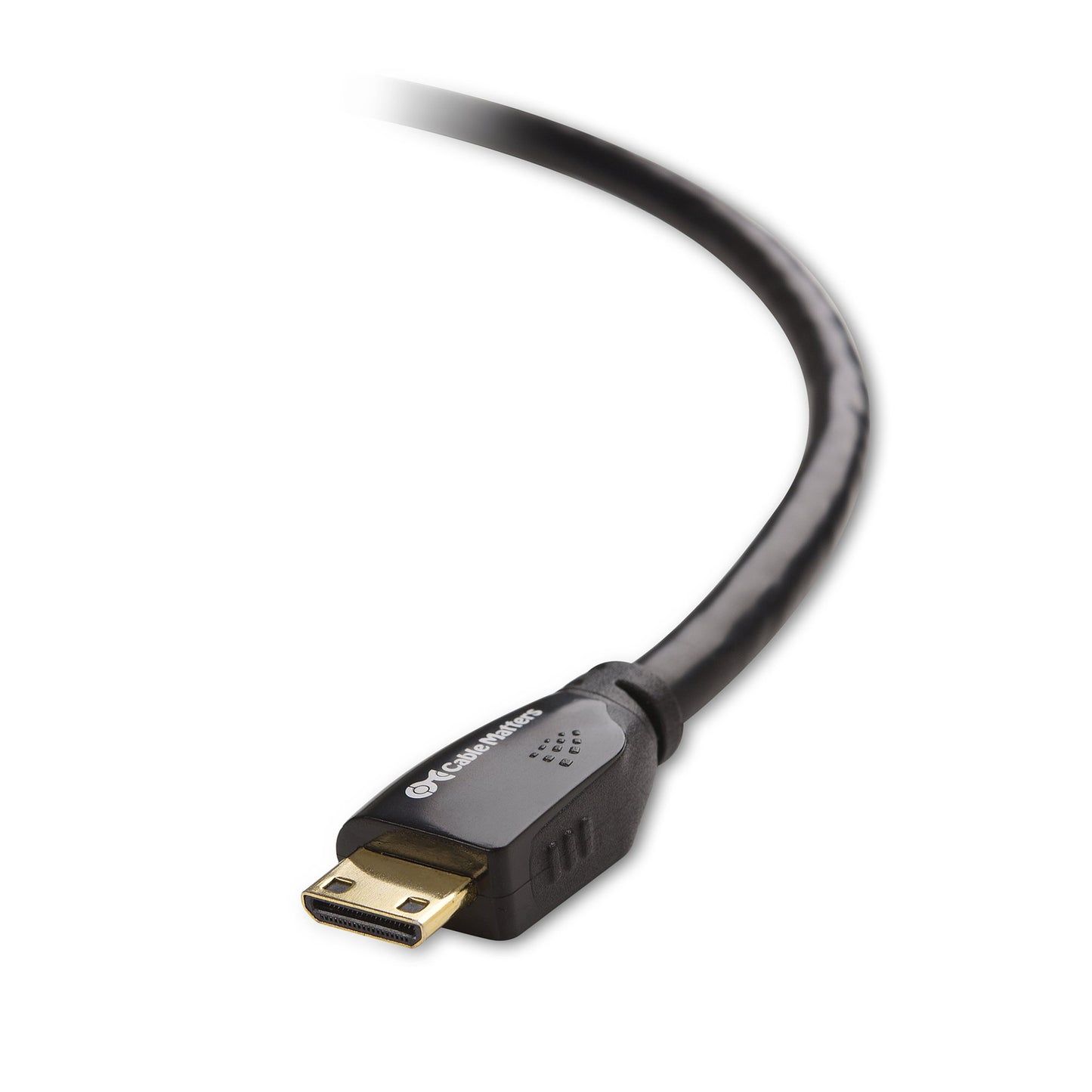 Cable Matters (2-Pack) High Speed Mini-HDMI to HDMI Cable 4K Resolution Ready with Ethernet - 3 Feet